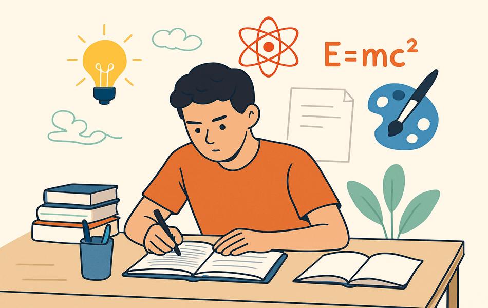عکس - تکنیک‌های مطالعه مؤثر برای دانش‌آموزان کنکوری با تمرکز بر یادگیری عمیق