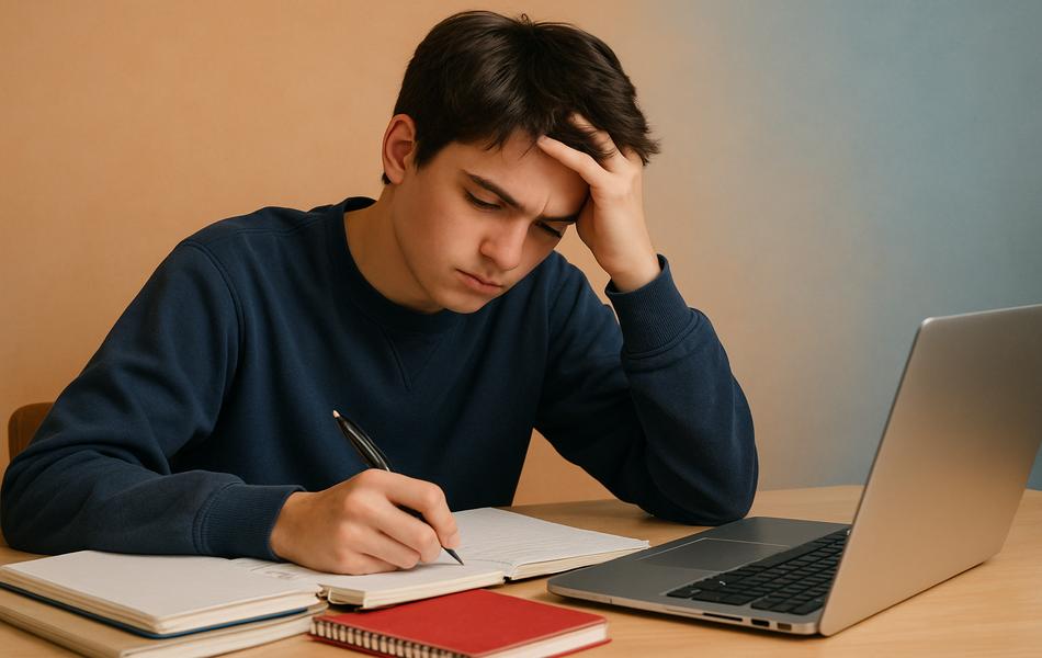 عکس - دغدغهٔ ترکیب زمان و کیفیت در مطالعه: معضل وسواس مطالعاتی دانش‌آموزان کنکوری
